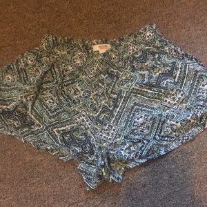 Printed shorts
